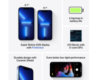 Apple iPhone 13 Pro 256GB Sierra Blue - 681172 - zdjęcie 8